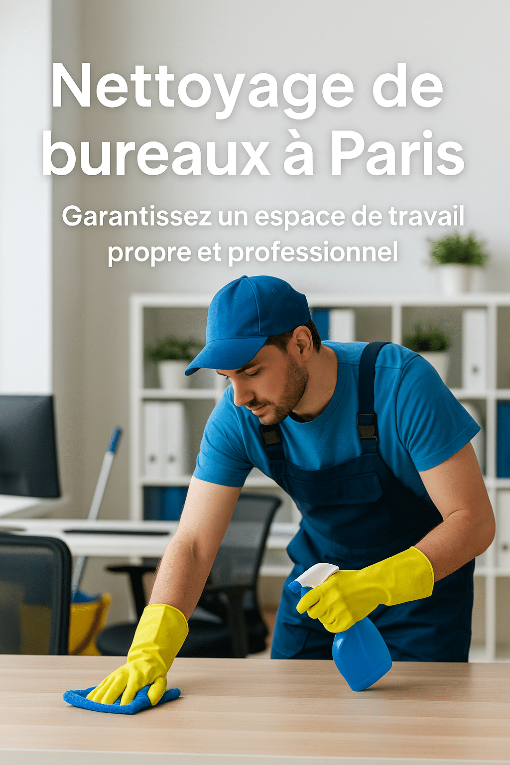 nettoyage-de-bureaux-a-paris Nettoyage de bureaux à Paris par OptimusClean – agent professionnel en action