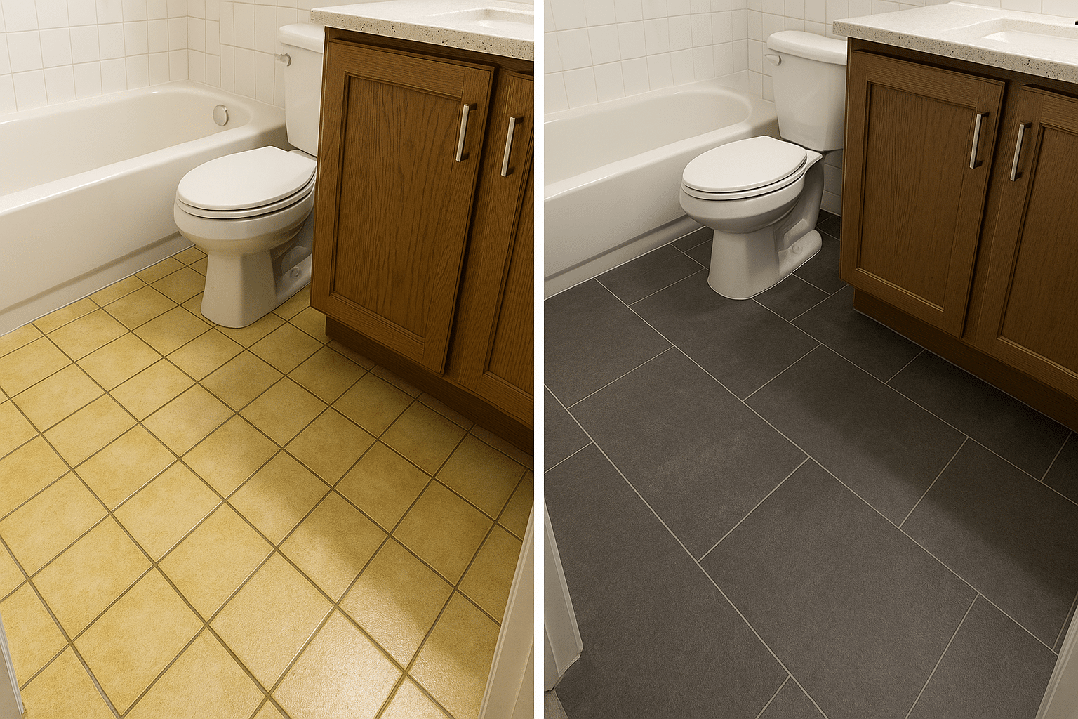 Rénovation de sol cuisine salle de bain Paris